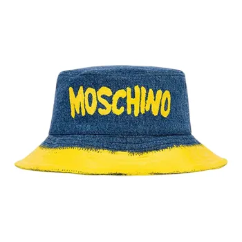 MOSCHINO Bucket Hats Men Blue