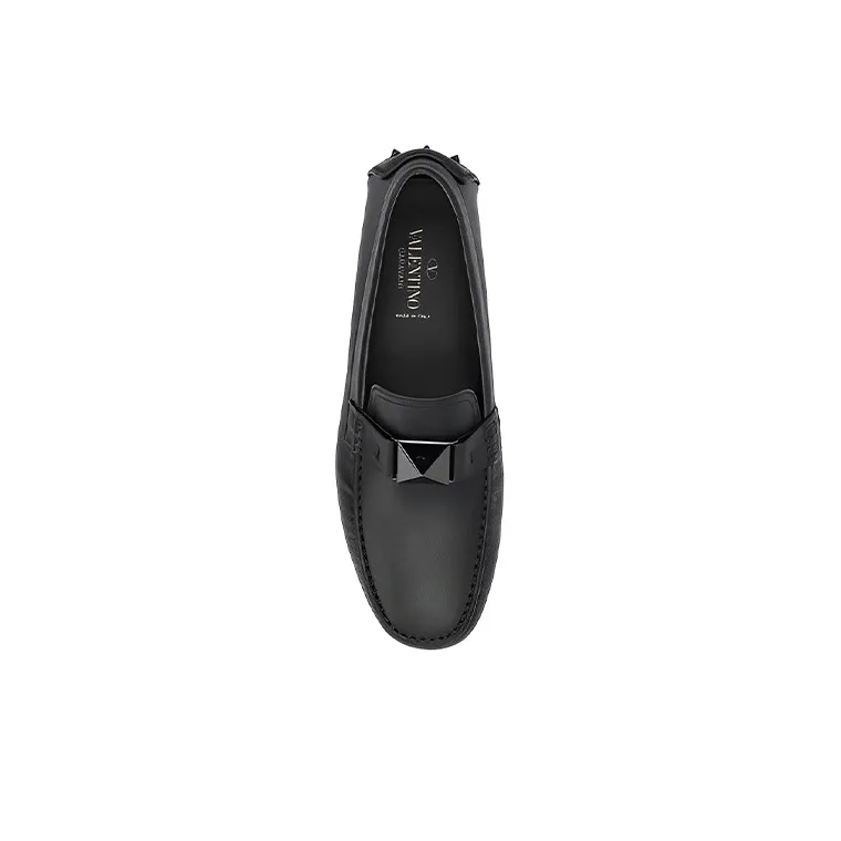 Valentino Garavani Rockstud Slip On Loafers-3