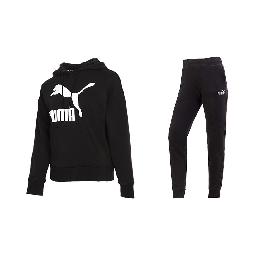 Puma sweatpants and sweatshirt set best sale