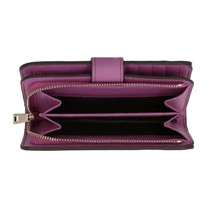 Furla Leather Wallet Women's Purple-2