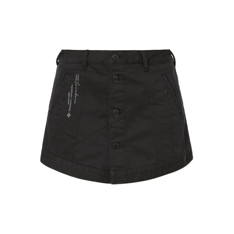 EVISU Denim Short Skirts Women's-1