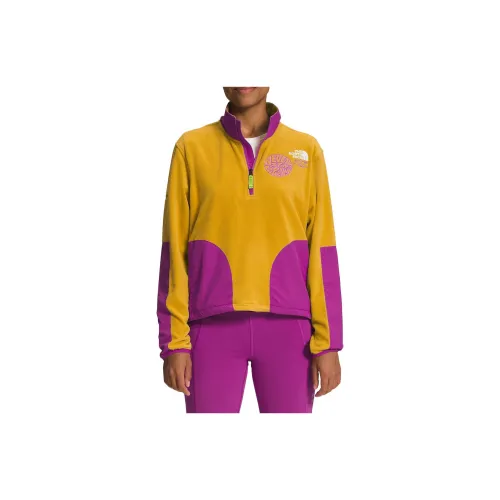 THE NORTH FACE Sweatshirts Women's Yellow Purple