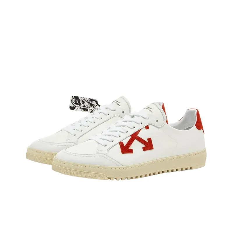 OFF-WHITE Stylish Skateboarding Shoes Men's White-1