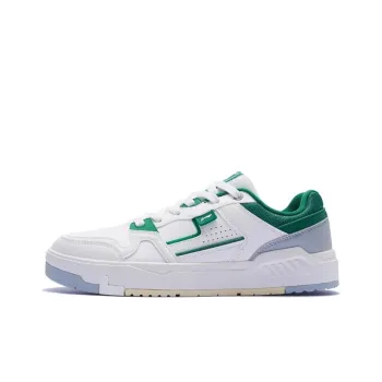 LiNing ACE V2 Anti Slip Wear Resistant Low Top Skateboard Shoes Women's White Green