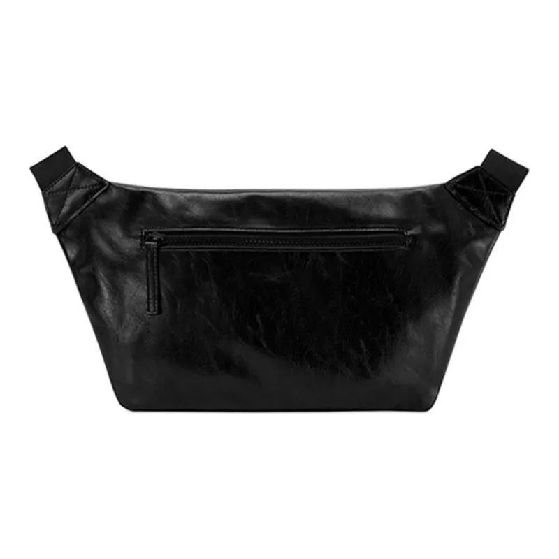FIND KAPOOR Artificial Leather Crossbody Bag Sling Bag Fanny Pack Regular Unisex Black-1