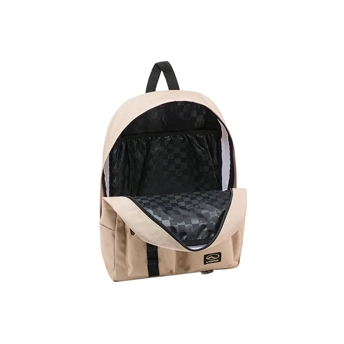 Vans Polyester Backpack Unisex Terracotta Umber-1
