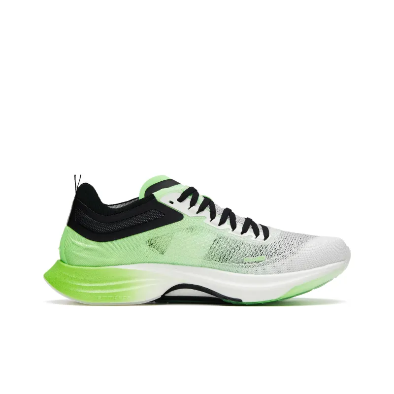 Anta Running Collection MaX Pro Cushioned Slip Resistant Low Top Running Shoes Men's White Green Black-1