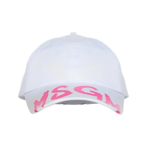 MSGM Peaked Cap Kids White