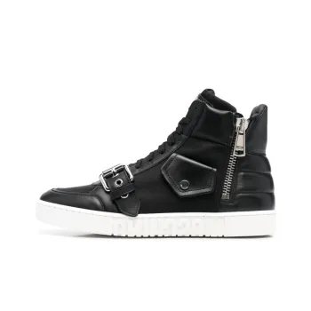 MOSCHINO Stylish Skateboarding Shoes Men's Black