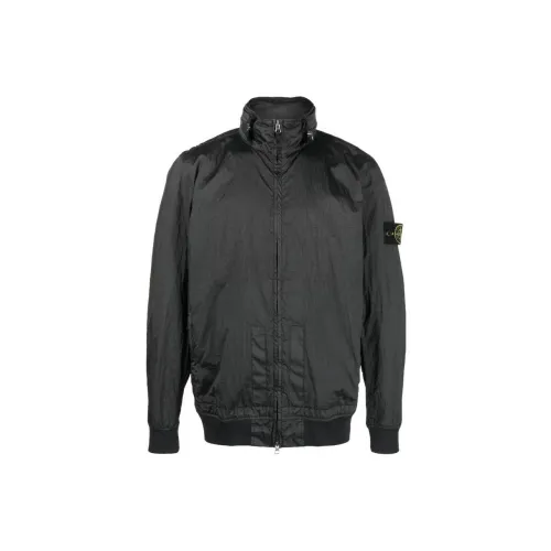 STONE ISLAND SS23 Nylon Meta Jackets Men Charcoal Gray