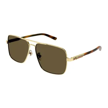 GUCCI Aviator Frame Sunglasses
