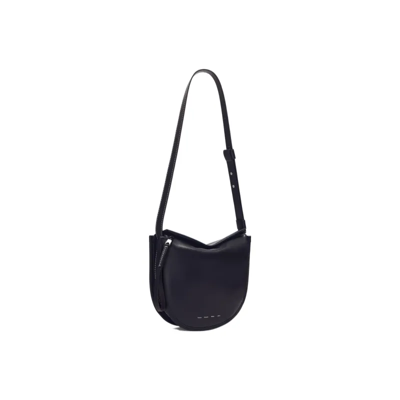 PROENZA SCHOULER Calfskin Handbag Shoulder Bag Crossbody Bag Medium Size Women's Black-3