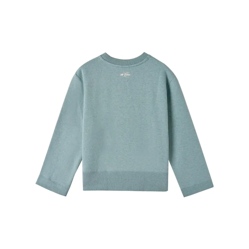 New Balance Sweatshirts Women's Mint Green-1