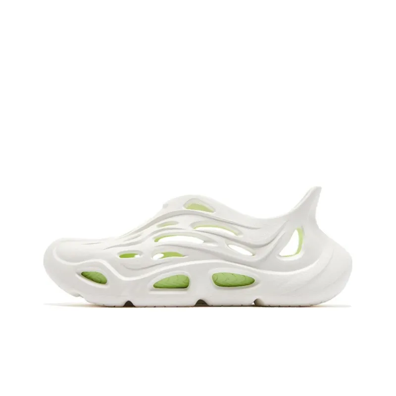 QIAODAN Cave Shoes 2.0 River Trekking Shoes Men White/Green-0