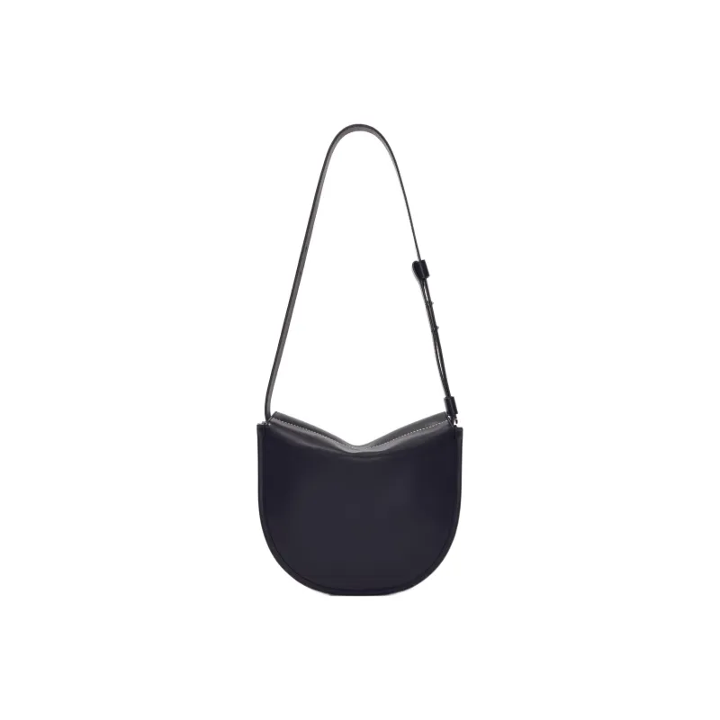 PROENZA SCHOULER Calfskin Handbag Shoulder Bag Crossbody Bag Medium Size Women's Black-4