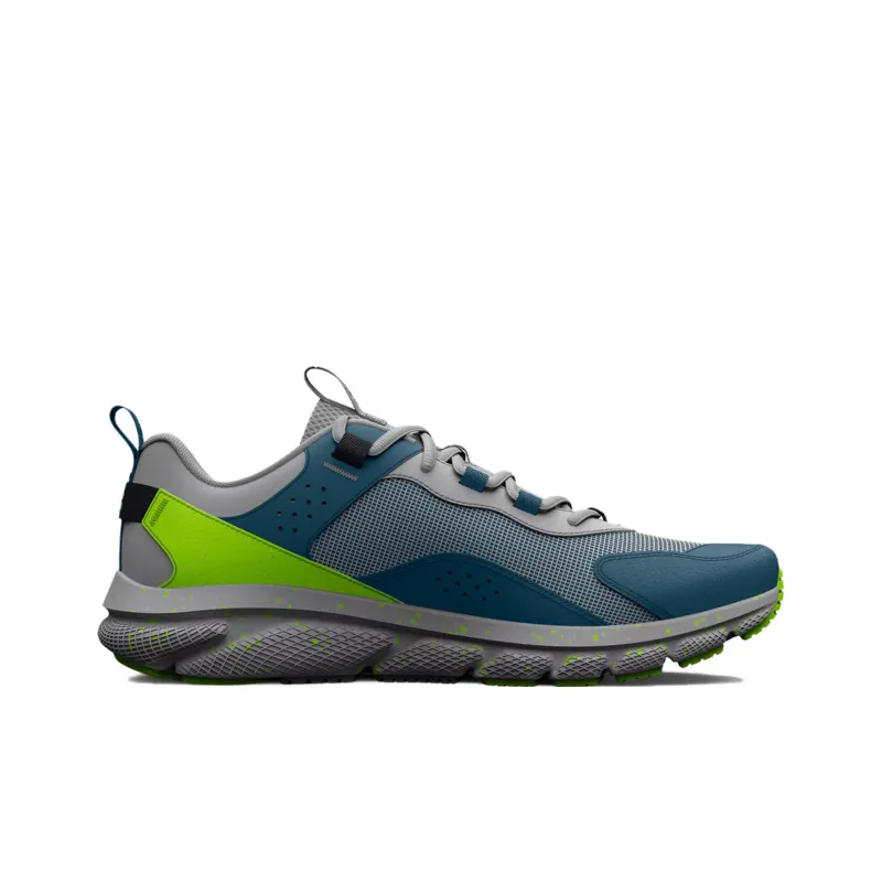 Under Armour Charged Verssert Speckle 'Mod Grey Lime Surge'-1