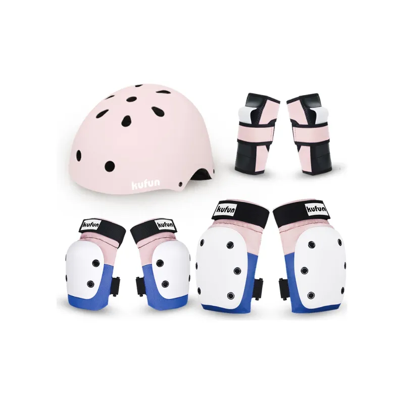 KUFUN Skateboard Protective Gears Knee Pads Elbow Pads Palm Pads Unisex-4
