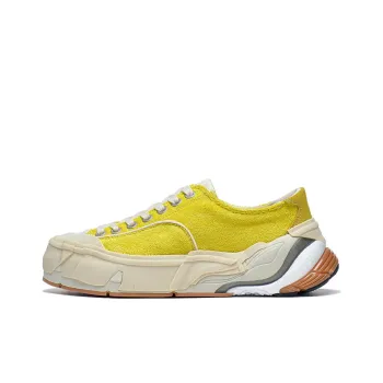 LiNing Wuji Anti Slip Wear Resistant Low Top Casual Shoes Women's Berry Yellow