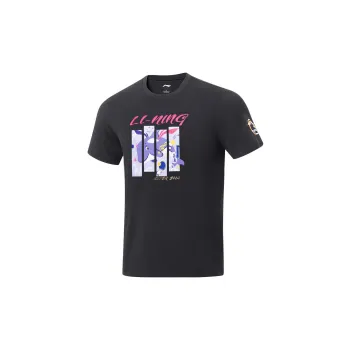 LiNing SS23 T Shirt Unisex Black
