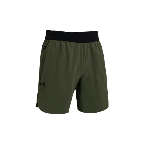 Under Armour Casual Shorts Men Navy Green