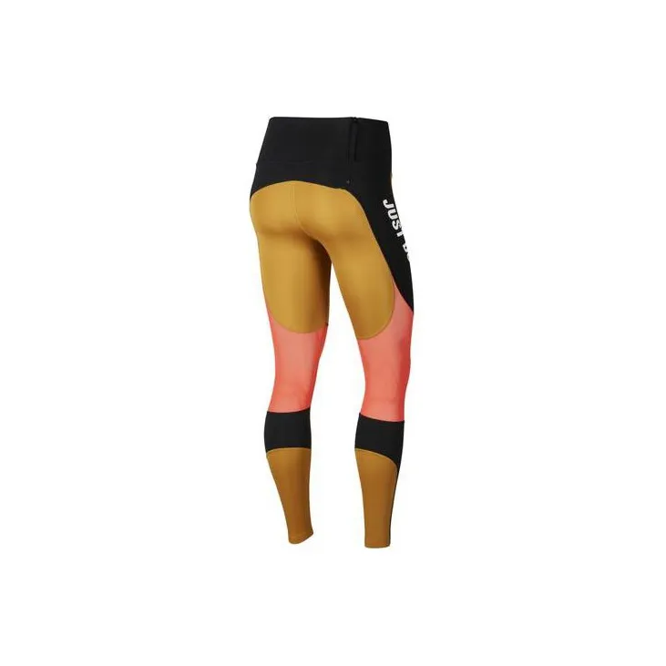 Nike Sports Pants Women's Yellow Black-1