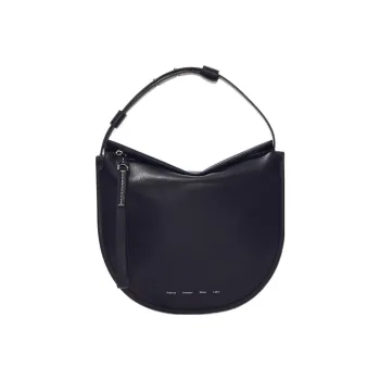 PROENZA SCHOULER Calfskin Handbag Shoulder Bag Crossbody Bag Medium Size Women's Black