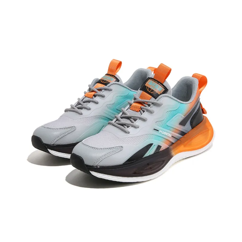 HUANQIU Height Increasing Low Top Sports Casual Shoes Men's Gray-2