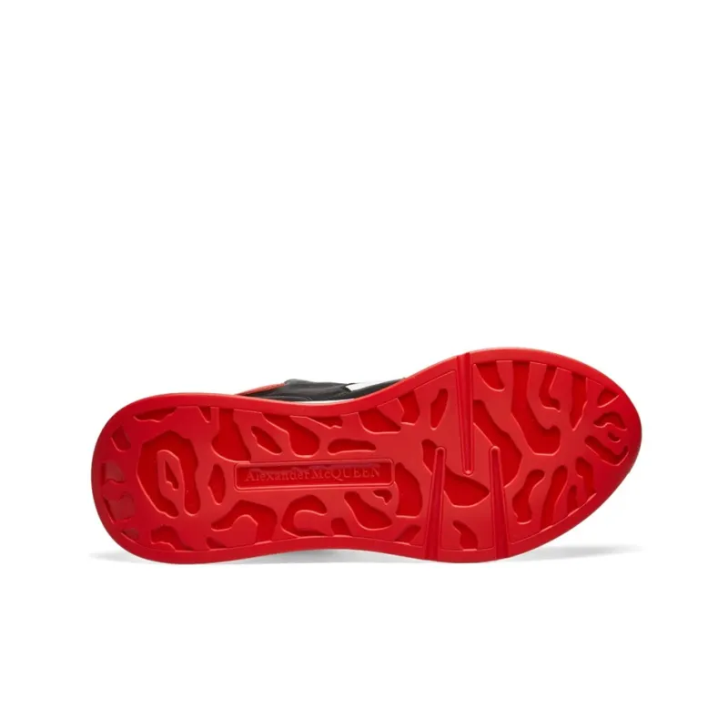 Alexander McQueen Oversized Running Sneakers 'Black White Red'-5