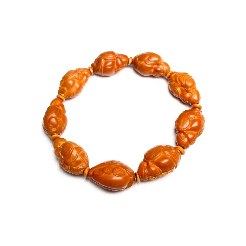 MOUNTAINS AND MANS Olive Pit Bracelets Men's-10