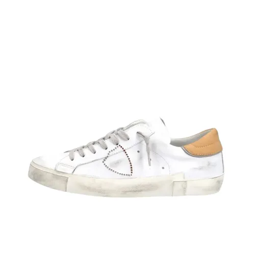 PHILIPPE MODEL Stylish Skateboarding Shoes Womens White