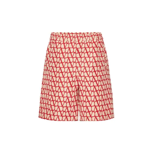 Valentino Casual Shorts Men Red