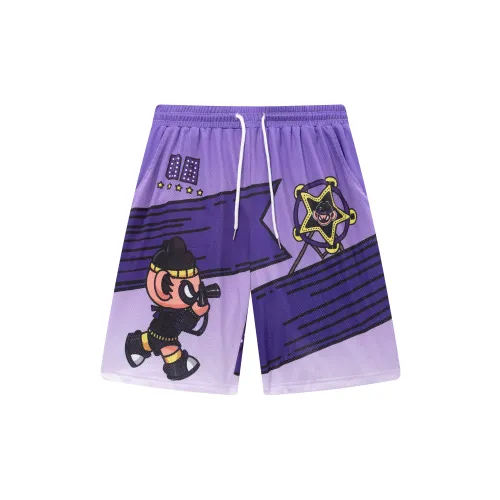 FireMonkey Basketball Shorts Unisex Purple