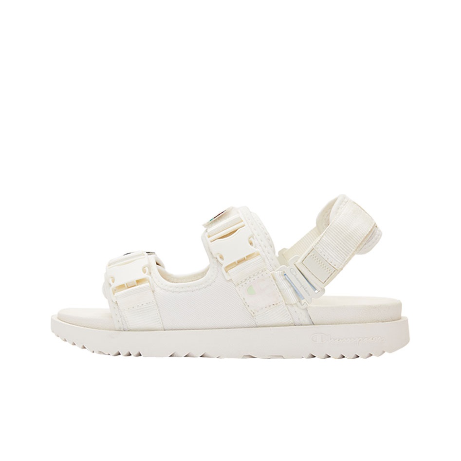 Champion Beach Sandals Women s Milk White POIZON