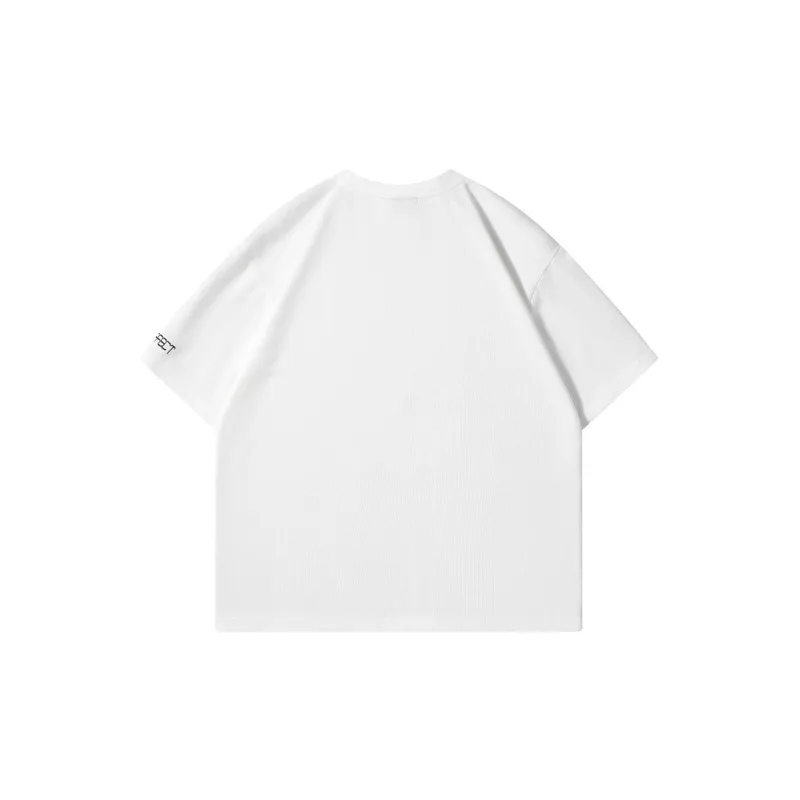 SIDEEFFECT Short Sleeved T Shirts Summer Unisex Black-8