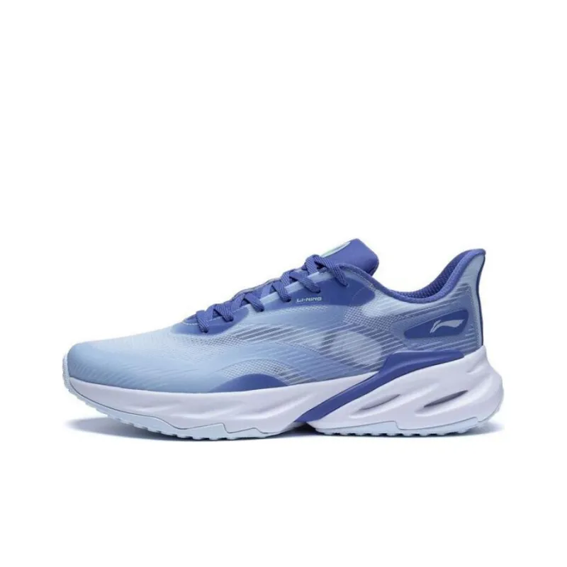 LiNing Yuedong 2.0 Anti Slip And Wear Resistant Breathable Low Top Running Shoes Men's Blue-0
