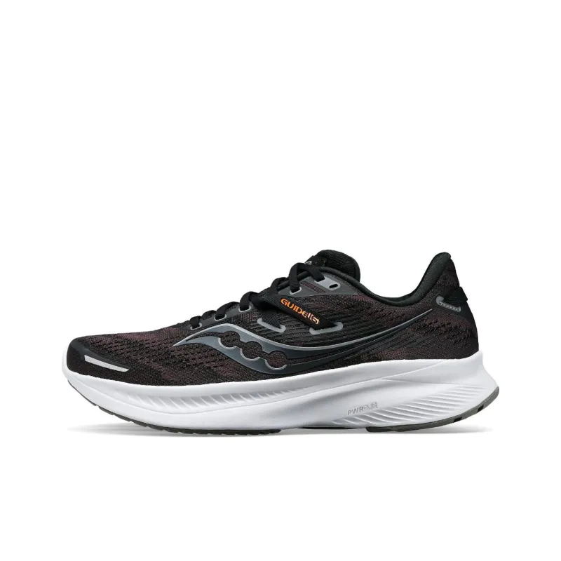 Saucony Guide 16 Running Shoes Women's Low-Top Black/White-0