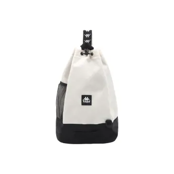 Kappa Polyester Sling Bag Large Size Unisex Korean White/Black