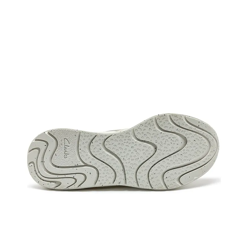 Clarks Low Top Sports Casual Shoes Women's White-4