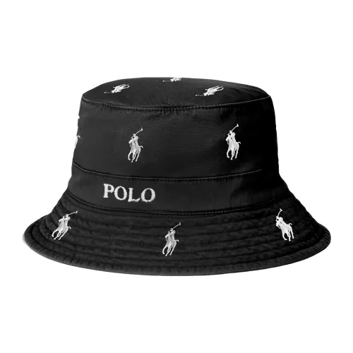 Polo Ralph Lauren Bucket Hats Unisex Black