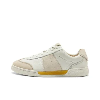 Clarks Stylish Skateboarding Shoes Women's White