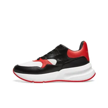 Alexander McQueen Oversized Running Sneakers 'Black White Red'