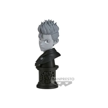 BANPRESTO Tokyo Revengers Floral Border Martial Arts, Bust Statue Version B Bonus Gifts Gray