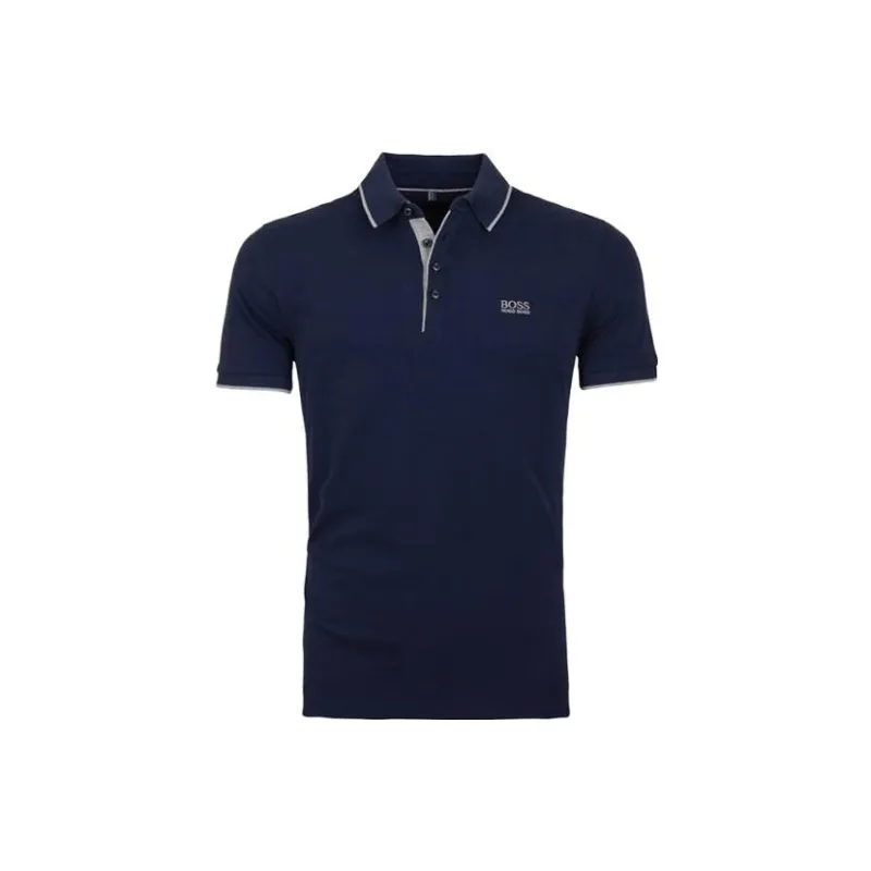 HUGO BOSS Polo Shirts Men Dark Blue-0