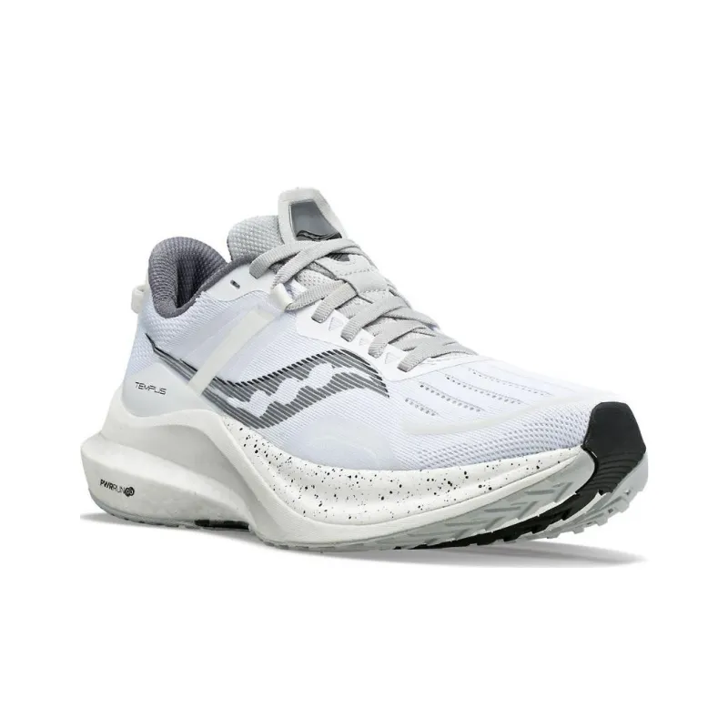 saucony Women's Tempus 'White Black'-2