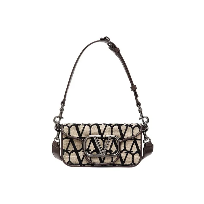 Valentino Sheepskin With Fabric Handbag, Shoulder Bag Men's-0