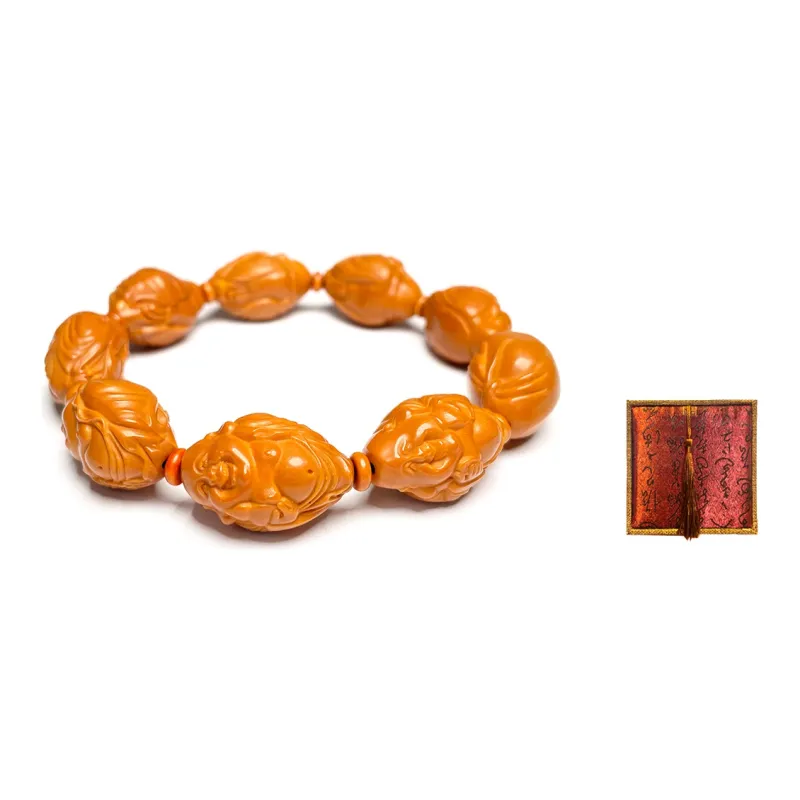 MOUNTAINS AND MANS Olive Pit Bracelets Men's-6