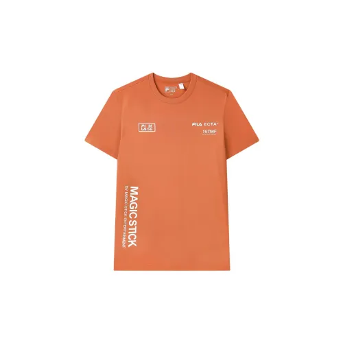 FILA T-Shirts Men Dark Orange