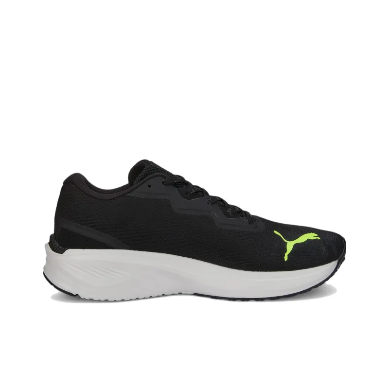 PUMA Aviator Profoam Sky Anti Slip Wear Resistant Low Top Running Shoes Unisex Black Green-1