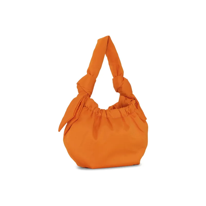 GANNI Polyester Hobo Bag One Shoulder Handbags Small Size Women's Orange-1