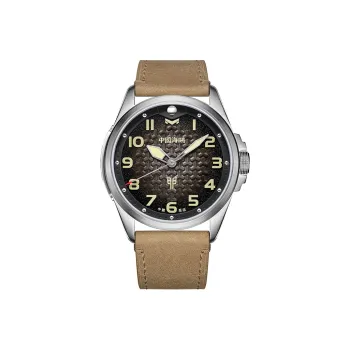 Sea Gull Automatic Mechanical Movement Genuine Leather Strap Watch Men's Watches Black Dial 819.27.6153